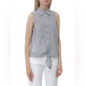 Michael Kors Stripped Tie Tank